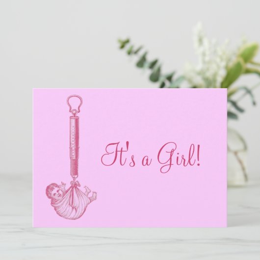  Baby Aankondiging (Staand voorkant)