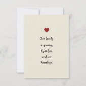 Baby Aankondiging (Voorkant)