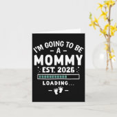 Baby Aankondiging 1e keer mama Ik ga een M worden (Gele Bloem)