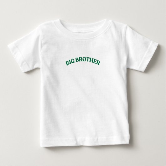 Baby aankondiging Big Brother T Shirt, in verwacht (Voorkant)