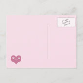 baby aankondiging briefkaart (Achterkant)