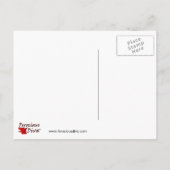 Baby Aankondiging Briefkaart - Precious Peacock (Achterkant)