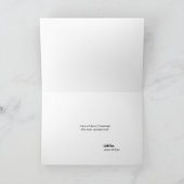 Baby Aankondiging, Eerste Kerstmis, Gepersonalisee Feestdagen Kaart (Binnen)