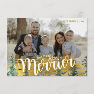 Baby Aankondiging Kerst Kaart