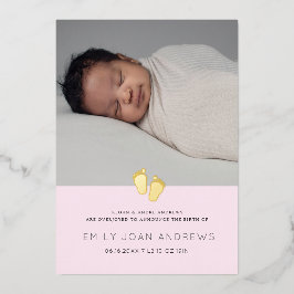 Baby Aankondiging Modern baby