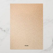 Baby Aankondiging Moderne baby (Achterkant)