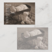 Baby Aankondiging of bedrijf (Voorkant / Achterkant)