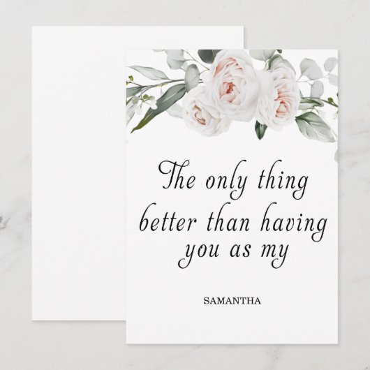 Baby Aankondiging openbaar maken (Voorkant / Achterkant)