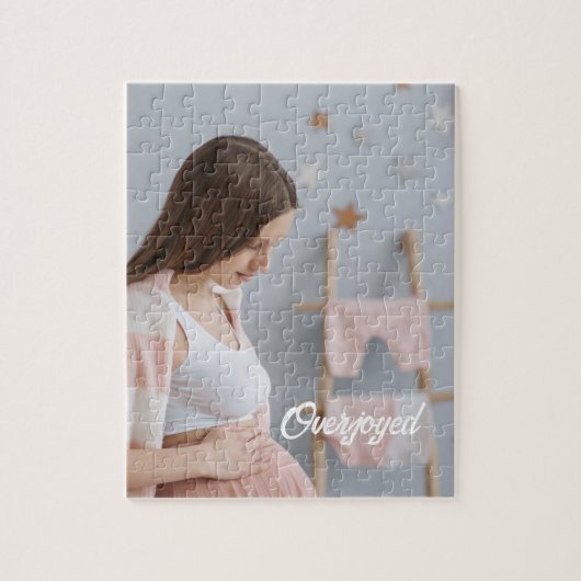 Baby Aankondiging Puzzel (Verticaal)