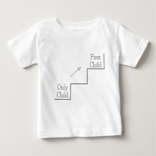 baby aankondiging shirt (Voorkant)