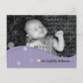 Baby Aankondigingskaart