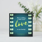 Baby-aankondigingskaart (Staand voorkant)