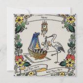 Baby Aankondigingskaart Kaart (Voorkant)