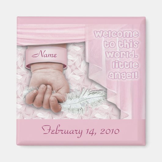 Baby (aanpasbaar) magneet (Voorkant)