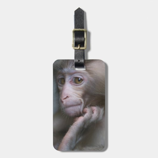 Baby aap bagagelabel (Voorkant verticaal)