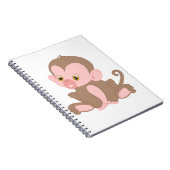 Baby aap glimlachen notitieboek (Rechterzijde)