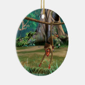 Baby aap keramisch ornament (Rechts)