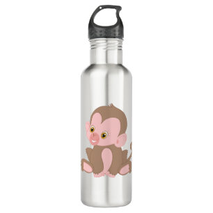 Baby aap lacht waterfles 
