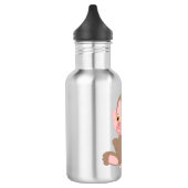 Baby aap lacht waterfles (Links)