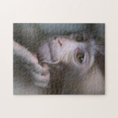 Baby aap legpuzzel (Horizontaal)