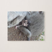 Baby aap legpuzzel (Horizontaal)