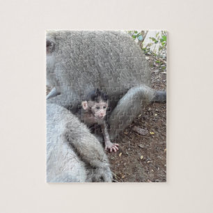 Baby aap legpuzzel