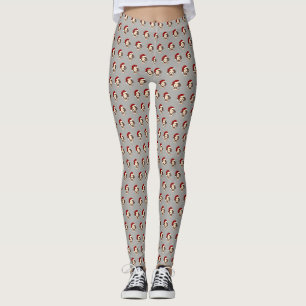 Baby aap met een Santa Hat Leggings