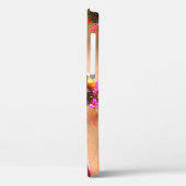 Baby aap met Flowers iPhone/iPad case (Achterkant / Links)