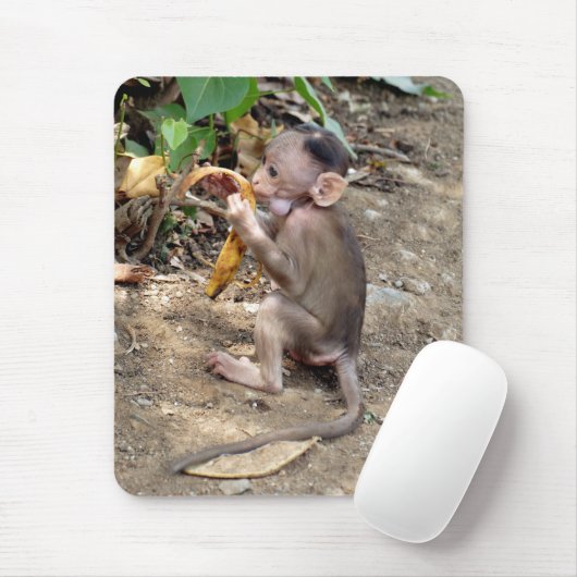 Baby aap muismat (Met muis)