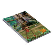 Baby aap notitieboek (Rechterzijde)