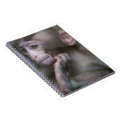 Baby aap notitieboek (Rechterzijde)