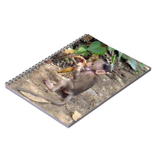 Baby aap notitieboek (Linkerzijde)