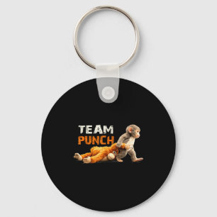 Baby aap plet team plet schattig dier liefhebber  sleutelhanger