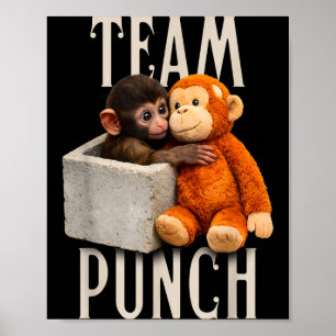 Baby aap punch team punch poster