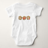 Baby aap romper (Achterkant)