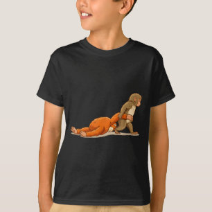 Baby aap slaan t-shirt