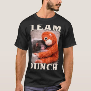 Baby aap slaat meme team slaat trend meme t-shirt
