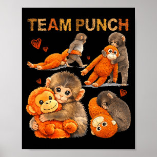 Baby aap slaat team pakt poster