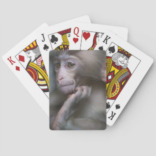Baby aap speelkaarten