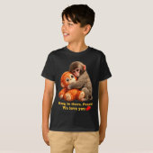 Baby aap stomp team stomp t-shirt (Voorkant volledig)