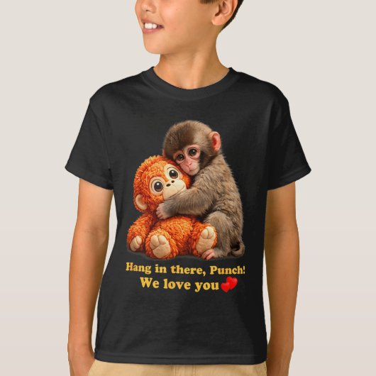 Baby aap stomp team stomp t-shirt (Voorkant)