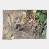 Baby aap theedoek (Horizontaal)