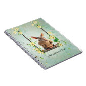 Baby Aardvark Spiral Photo Notitieboek (Rechterzijde)