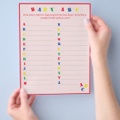 Baby ABC Game Flyer (Hand)