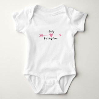 Baby Achternaam Leuk Modern Stijlvol Romper