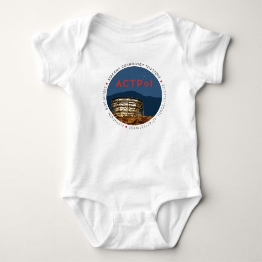 BABY ACTPol Sky Logo Romper (Voorkant)