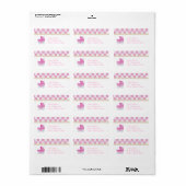Baby Adresetiket Etiket (Full Sheet)