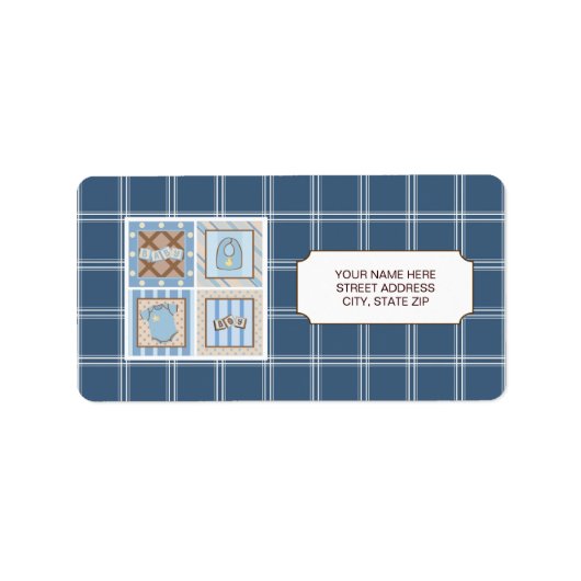 Baby Adresetiketten Etiket (Voorkant)