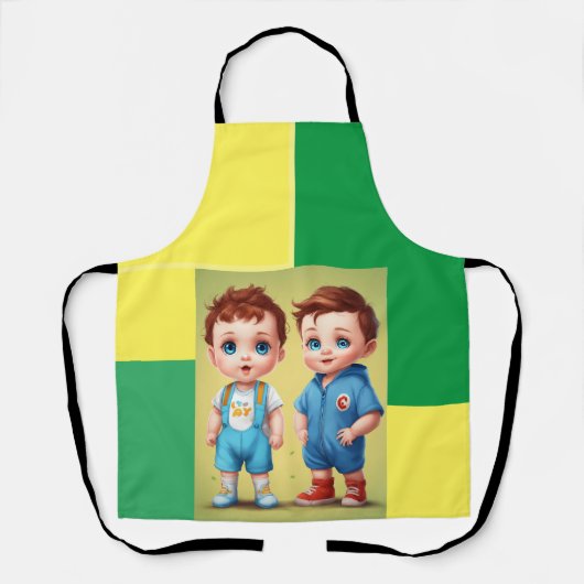 BABY & ADULT Print Schort (Voorkant)