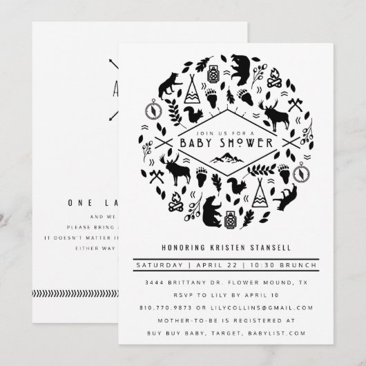 BABY ADVENTURE KAART (Voorkant / Achterkant)